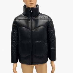 Men's Classic Black Puffer Jacket